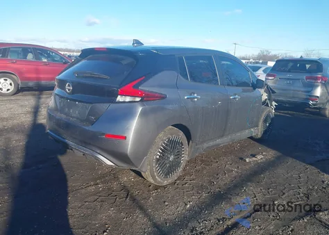 2024 Nissan Leaf Sv Plus z USA, uszkodzony, nr VIN 1N4CZ1CV5RC556189